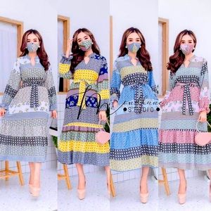 Bangkok Dress with matching mask